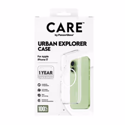 PanzerGlass CARE by ® Flagship Cover Trasparente Urban Explorer con MagSafe Bianco iPhone 17 - Vista aggiuntiva 3