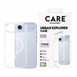 PanzerGlass CARE by ® Flagship Cover Trasparente Urban Explorer con MagSafe Bianco iPhone 17 Air - Vista aggiuntiva 2
