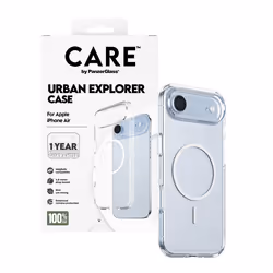 PanzerGlass CARE by ® Flagship Cover Trasparente Urban Explorer con MagSafe Bianco iPhone 17 Air - Vista aggiuntiva 5