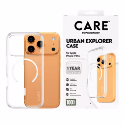 PanzerGlass CARE by ® Flagship Cover Trasparente Urban Explorer con MagSafe Bianco iPhone 17 Pro - Vista aggiuntiva 2