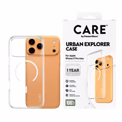 PanzerGlass CARE by ® Flagship Cover Trasparente Urban Explorer con MagSafe Bianco iPhone 17 Pro Max - Vista aggiuntiva 2