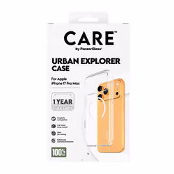 PanzerGlass CARE by ® Flagship Cover Trasparente Urban Explorer con MagSafe Bianco iPhone 17 Pro Max - Vista aggiuntiva 3
