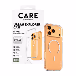 PanzerGlass CARE by ® Flagship Cover Trasparente Urban Explorer con MagSafe Bianco iPhone 17 Pro Max - Vista aggiuntiva 5