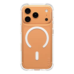 PanzerGlass CARE by ® Fashionable Cover Samba Trasparente con MagSafe Bianco iPhone 17 Pro