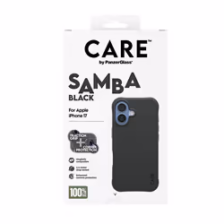 PanzerGlass CARE by ® Fashionable Cover Samba Nero con MagSafe iPhone 17 - Vista aggiuntiva 3
