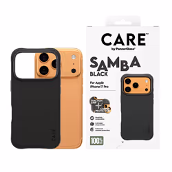 PanzerGlass CARE by ® Fashionable Cover Samba Nero con MagSafe iPhone 17 Pro - Vista aggiuntiva 2