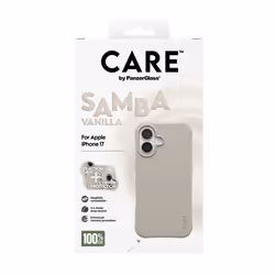 PanzerGlass CARE by ® Fashionable Cover Samba Vanilla con MagSafe iPhone 17 - Vista aggiuntiva 3