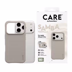 PanzerGlass CARE by ® Fashionable Cover Samba Vanilla con MagSafe iPhone 17 Pro - Vista aggiuntiva 2