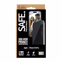 PanzerGlass SAFE. by ® Privacy Screen Protector iPhone 17 | iPhone 16 Pro | Ultra-Wide Fit w. EasyAligner Pellicola proteggischermo trasparente Apple 1 pz - Vista aggiuntiva 3