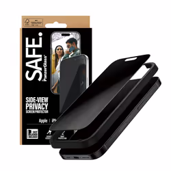 PanzerGlass SAFE. by ® Privacy Screen Protector iPhone 17 | iPhone 16 Pro | Ultra-Wide Fit w. EasyAligner Pellicola proteggischermo trasparente Apple 1 pz - Vista aggiuntiva 6