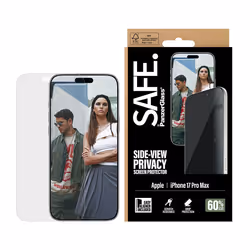 PanzerGlass SAFE. by ® Privacy Screen Protector iPhone 17 Pro Max | Ultra-Wide Fit w. EasyAligner Pellicola proteggischermo trasparente Apple 1 pz - Vista aggiuntiva 2