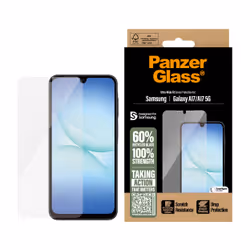 PanzerGlass ® Screen Protector Samsung Galaxy A17 | A17 5G | Ultra-Wide Fit w. EasyAligner Pellicola proteggischermo trasparente 1 pz - Vista aggiuntiva 2