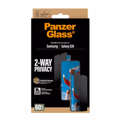 PanzerGlass ® 2-Way Privacy Screen Protector Samsung Galaxy S26 | Ultra-Wide Fit w. EasyAligner Pellicola proteggischermo trasparente 1 pz - Vista aggiuntiva 3