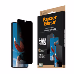 PanzerGlass ® 2-Way Privacy Screen Protector Samsung Galaxy S26 | Ultra-Wide Fit w. EasyAligner Pellicola proteggischermo trasparente 1 pz - Vista aggiuntiva 7