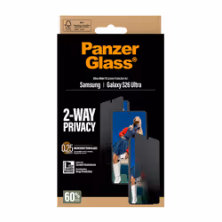 PanzerGlass ® 2-Way Privacy Screen Protector Samsung Galaxy S26 Ultra | Ultra-Wide Fit w. EasyAligner Pellicola proteggischermo trasparente 1 pz - Vista aggiuntiva 3