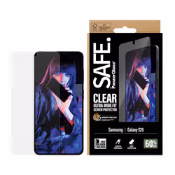 PanzerGlass SAFE. by ® Screen Protector Samsung Galaxy S26 | Ultra-Wide Fit w. EasyAligner Pellicola proteggischermo trasparente 1 pz - Vista aggiuntiva 2