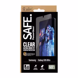 PanzerGlass SAFE. by ® Screen Protector Samsung Galaxy S26 Ultra | Ultra-Wide Fit w. EasyAligner Pellicola proteggischermo trasparente 1 pz - Vista aggiuntiva 3