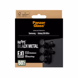 PanzerGlass ® Hoops® Proteggi Fotocamere Nero Samsung Galaxy S26 Ultra - Vista aggiuntiva 3