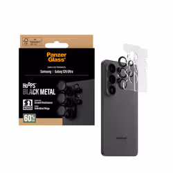 PanzerGlass ® Hoops® Proteggi Fotocamere Nero Samsung Galaxy S26 Ultra - Vista aggiuntiva 5