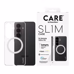 PanzerGlass CARE™ by ® SLIM Cover Trasparente con Qi Samsung Galaxy S26 - Vista aggiuntiva 2
