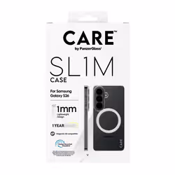 PanzerGlass CARE™ by ® SLIM Cover Trasparente con Qi Samsung Galaxy S26 - Vista aggiuntiva 3