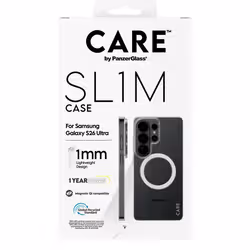 PanzerGlass CARE™ by ® SLIM Cover Trasparente con Qi Samsung Galaxy S26 Ultra - Vista aggiuntiva 3