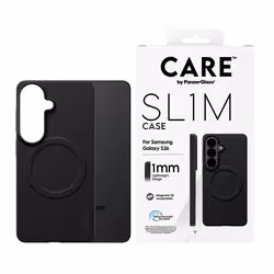 PanzerGlass CARE™ by ® SLIM Cover Nero con Qi Samsung Galaxy S26 - Vista aggiuntiva 2