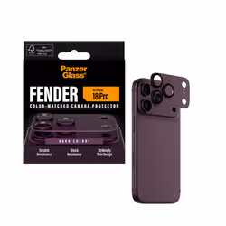 PanzerGlass ® Fender Camera Protector Dark Cherry iPhone 2026 Pro Pellicola proteggischermo trasparente 1 pz - Vista aggiuntiva 5