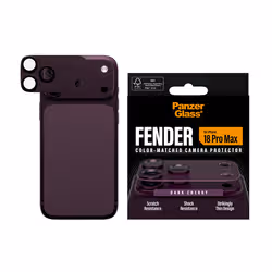 PanzerGlass ® Fender Camera Protector Dark Cherry iPhone 2026 Pro Max Pellicola proteggischermo trasparente 1 pz - Vista aggiuntiva 2