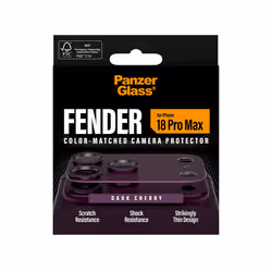 PanzerGlass ® Fender Camera Protector Dark Cherry iPhone 2026 Pro Max Pellicola proteggischermo trasparente 1 pz - Vista aggiuntiva 3