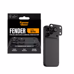 PanzerGlass ® Fender Camera Protector Shades of Grey iPhone 2026 Pro Pellicola proteggischermo trasparente 1 pz - Vista aggiuntiva 5