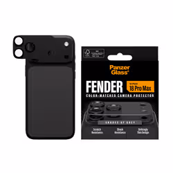 PanzerGlass ® Fender Camera Protector Shades of Grey iPhone 2026 Pro Max Pellicola proteggischermo trasparente 1 pz - Vista aggiuntiva 2