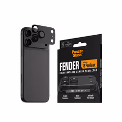 PanzerGlass ® Fender Camera Protector Shades of Grey iPhone 2026 Pro Max Pellicola proteggischermo trasparente 1 pz - Vista aggiuntiva 6