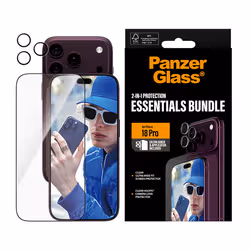 PanzerGlass ® 2-in-1 Essentials Bundle iPhone 2026 Pro Pellicola proteggischermo trasparente 1 pz - Vista aggiuntiva 2