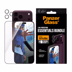 PanzerGlass ® 2-in-1 Essentials Bundle iPhone 2026 Pro Max Pellicola proteggischermo trasparente 1 pz - Vista aggiuntiva 2