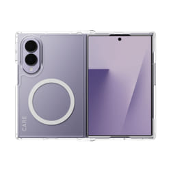 PanzerGlass CARE™ by ® Urban Combat Case Transparent w. White Qi Samsung Fold8 custodia per cellulare Cover Trasparente