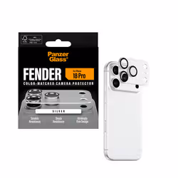 PanzerGlass ® Fender Camera Protector Silver iPhone 2026 Pro Pellicola proteggischermo trasparente 1 pz - Vista aggiuntiva 5