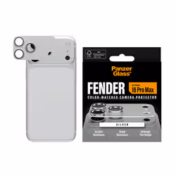 PanzerGlass ® Fender Camera Protector Silver iPhone 2026 Pro Max Pellicola proteggischermo trasparente 1 pz - Vista aggiuntiva 2