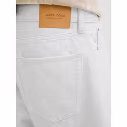 Jack & Jones 12272235_6_S Pantaloncino Unisex Bianco - Vista aggiuntiva 7
