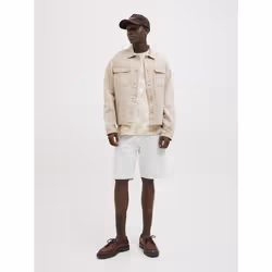 Jack & Jones 12272235_6_XL Pantaloncino Unisex Bianco - Vista aggiuntiva 5