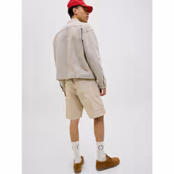 Jack & Jones 12272797_9563_M Pantaloncino Unisex Beige - Vista aggiuntiva 8