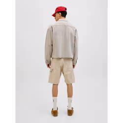 Jack & Jones 12272797_9563_XL Pantaloncino Unisex Beige - Vista aggiuntiva 2