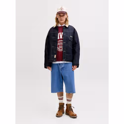 Jack & Jones 12278463_3561_1190145_XS Pantaloncino Unisex Blu - Vista aggiuntiva 5