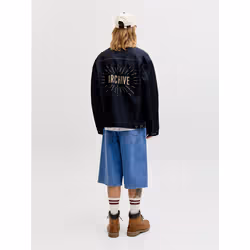 Jack & Jones 12278463_3561_1190145_XL Pantaloncino Unisex Blu - Vista aggiuntiva 2