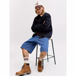 Jack & Jones 12278463_3561_1190145_S Pantaloncino Unisex Blu - Vista aggiuntiva 8