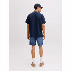Jack & Jones 12276532_3561_S Pantaloncino Unisex Blu - Vista aggiuntiva 2