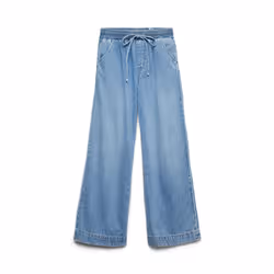Vero Moda 10342870_2116_68_1001 Pantalone Azzurro - Vista aggiuntiva 3