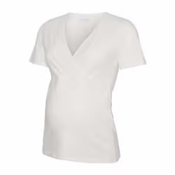 Vero Moda 5715832983852 Camicetta Collo a V Manica corta Cotone, Elastan - Vista aggiuntiva 4