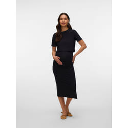 Vero Moda 5715866036838 Camicetta Scollo rotondo Manica corta Cotone, Elastan