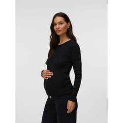 Vero Moda 5715911708277 Canottiera Scollo rotondo Manica lunga Cotone, Elastan